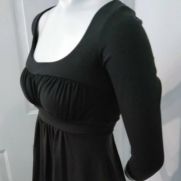 Susana Monaco Charcoal Grey Blouse S Small - Picture 3 of 5